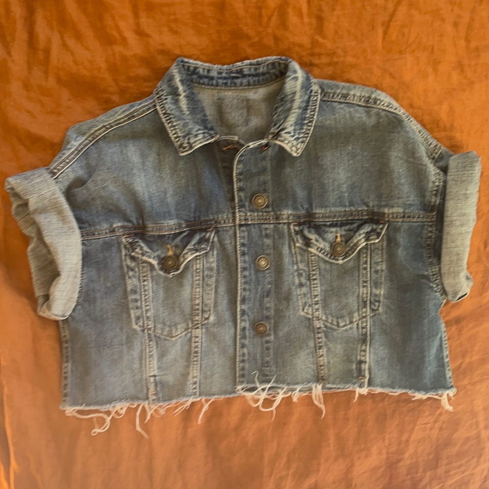 Denim Crop